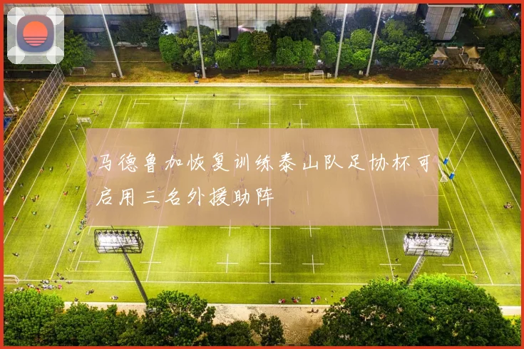 马德鲁加恢复训练泰山队足协杯可启用三名外援助阵
